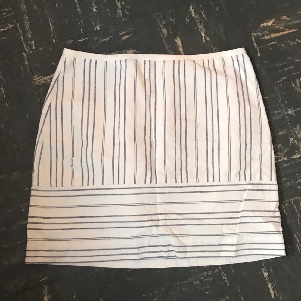 linen mini pencil skirt